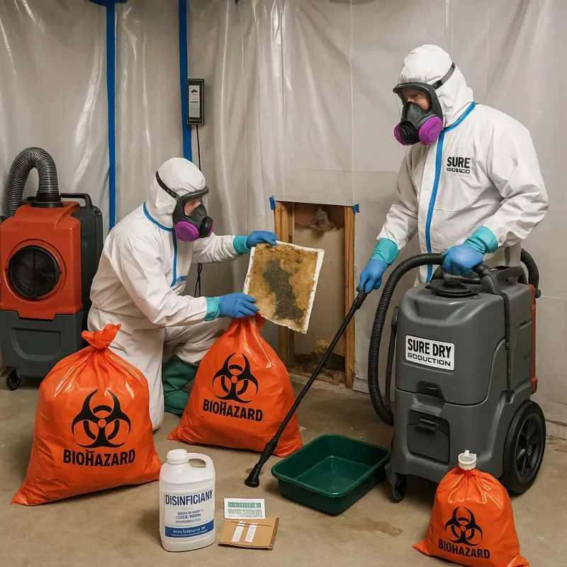 Contaminated Water Handling Protocols process in Prospect, CT