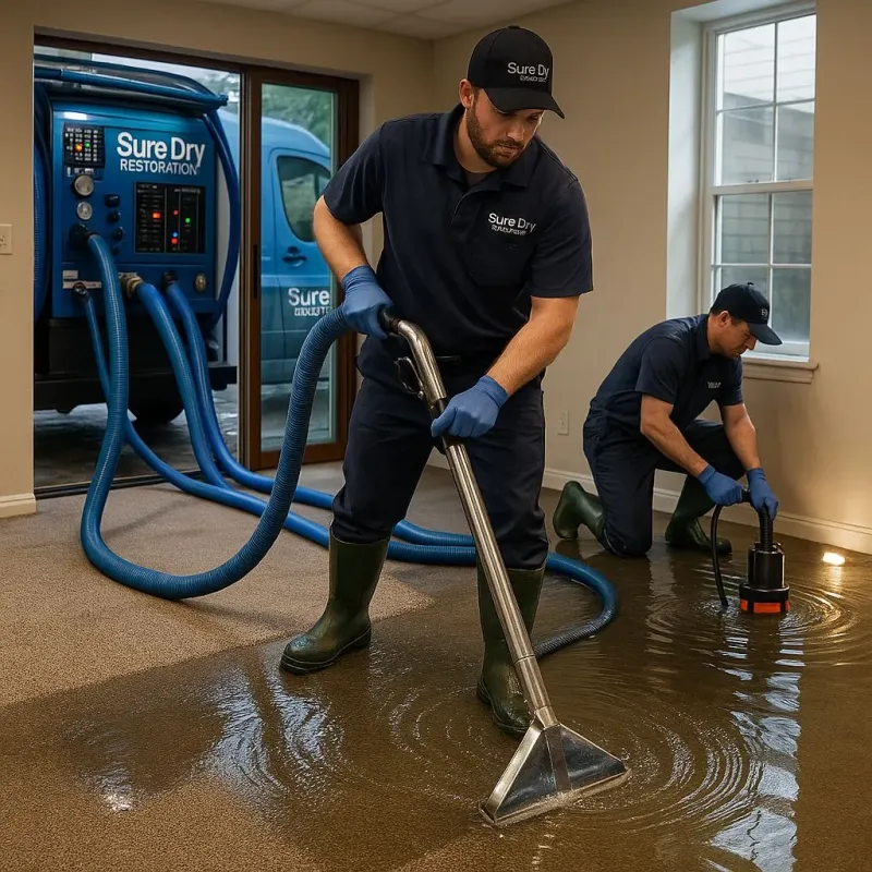 Water Extraction and Removal process in Prospect, CT